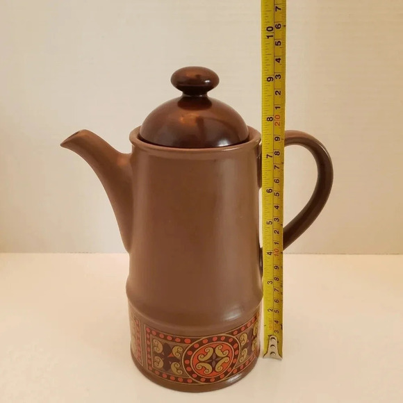 Vintage Sadler  England 1970s Celtic Rancher Pattern Coffee Pot. - Picture 8 of 8